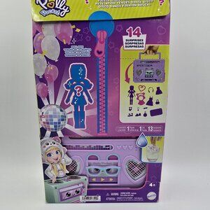 Polly Pocket Disco Dance Fashion Reveal Playset with 14 Surprises DMG PKG